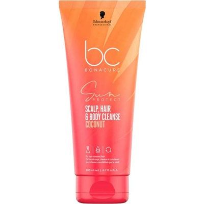 Schwarzkopf Bonacure Sun Protect Hair And Body Bath 200 ml