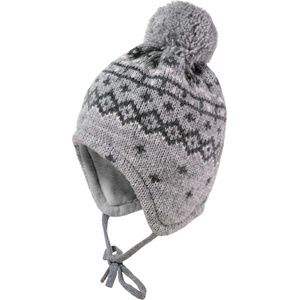 maximo Детска зимна шапка (beanie) maximo Kids' Mini Beanie Jacquard Norwegian Beanie - Metal Melange - размер 43-45 cm (904-5099-0312)