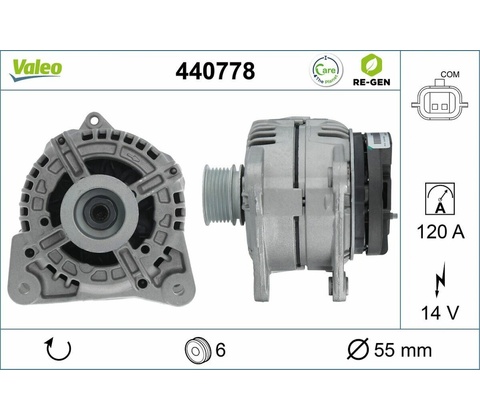 Alternátor VALEO 440778
