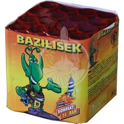 kompaktní ohňostroj Bazilišek 16 ran