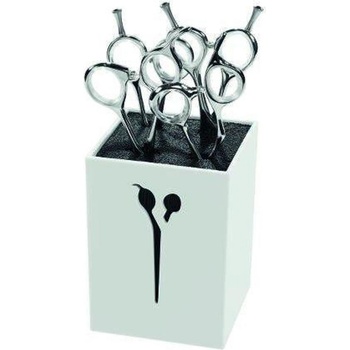 Sibel Hedgehog stojan na nožnice s nylonovými vláknami biely