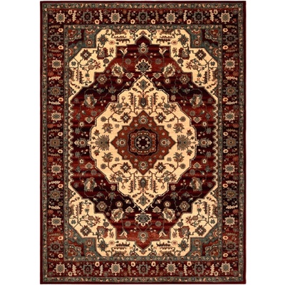 Najkoberce Kashqai 4377 300 ornament bordový / béžový