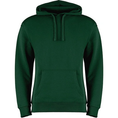 Kustom Kit unisex mikina s kapucí KK333 Bottle green