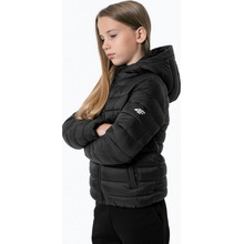 4F bunda HJZ22-JKUDP001 černá