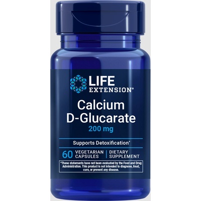 Life Extension Calcium D-Glucarate 200 mg 60 vegetariánská kapsle