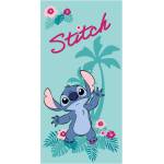 Jerry Fabrics Тюркоазена детска кърпа от микрофибър 70x140 cm Lilo and Stitch "Hawaii" - Jerry Fabrics (24TW170)