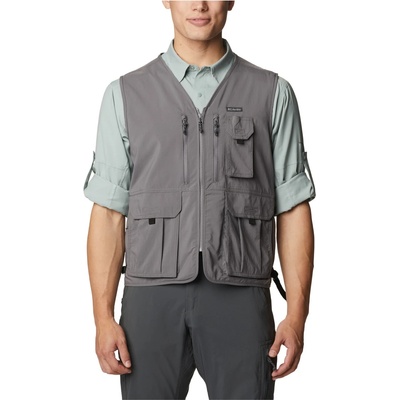 Columbia Мъжки софтшел елек Columbia Silver Ridge Utility Vest Softshell vest - City Grey (032-1473-0113)