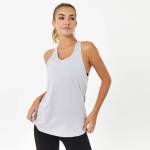 USA Pro Classic Racer Back Sports Tank Womens - Grey Marl