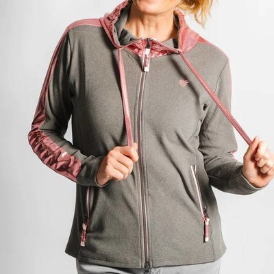 Coeurs de Cherie Hoodie Jacket šedá