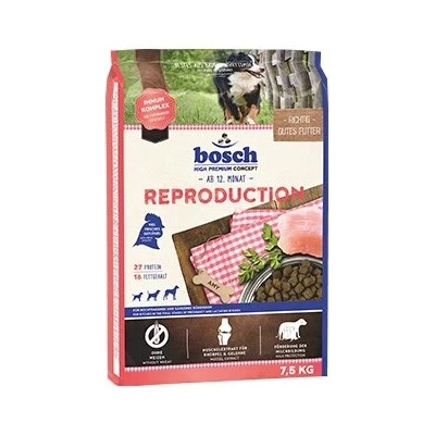 bosch High Premium Concept Reproduction Храна за кучета, суха, за възрастни, с птиче месо, 7.5 kg