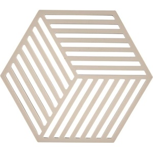 Zone Denmark Подложка за горещи съдове Hexagon светлокафява (12427)