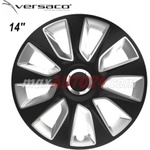 Versaco Тасове за джанти 14'' Versaco Stratos RC Black / Silver