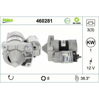 Startér VALEO 460281