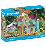 PLAYMOBIL | Animals & Friends | Colorful Animal Villa | Toy for ages 4 and up | Gift for children | Promotes creativity & interaction with animals | Includes animals, figures & accessories | 71852