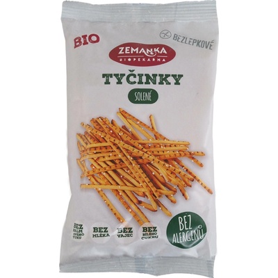 Zemanka BIO BEZLEPKOVÉ TYČINKY SOLENÉ 45 g – Sleviste.cz