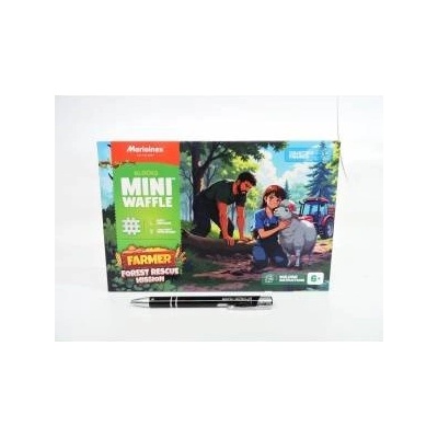 Marioinex Mini Waffle 100pc Farmer Forest Rescue Operation