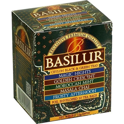 Basilur Čaj Orient Assorted 10 gastro sáčků