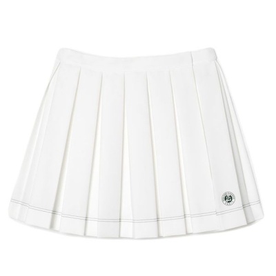 Дамска пола Lacoste Sport Roland Garros Edition Pleated Skirt - Бял