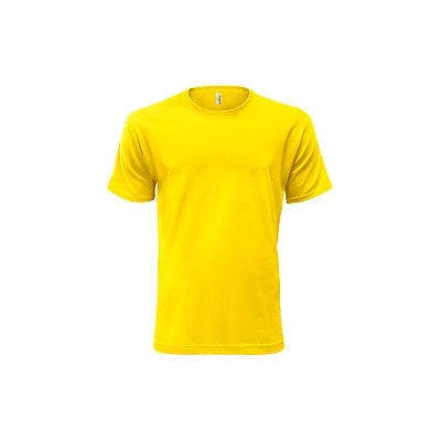 Gents Heavy T shirt Mens Yellow