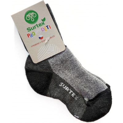 Surtex Merino Ponožky Sivá