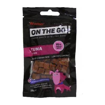 Pet Interest Tuna Bites - Премиум лакомство за кучета, вкусни хапки с риба тон, 25 гр. /5 пакета