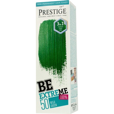 Prestige Be Extreme Тонер за коса, Диво зелен, 50, 100 ml