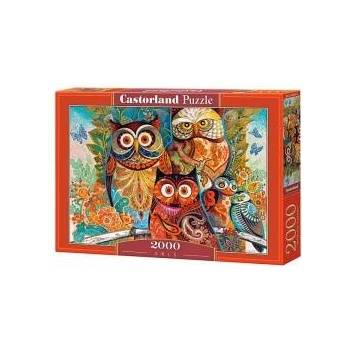 Castorland Puzzle 2000 pcs. Owls