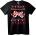 NOONEBRAND Тениска Ghost Весела Коледа - 2XL, Black