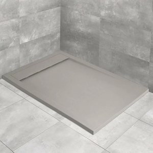 Radaway Teos F правоъгълно композитно душ корито 160x80 см, циментово-сиво (HTF16080-74)