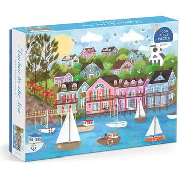 Galison - Puzzle Harbor by the Sea - 1 000 piese