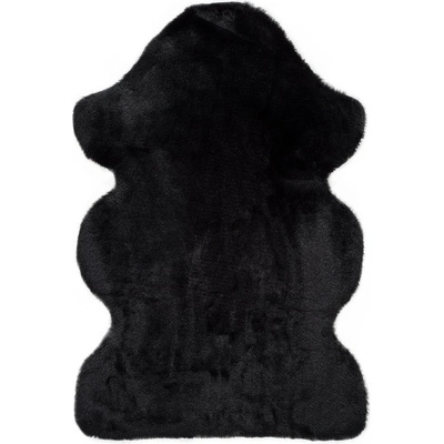 Universal Черен килим Fox Liso, 60 x 90 cm - Universal (43862)