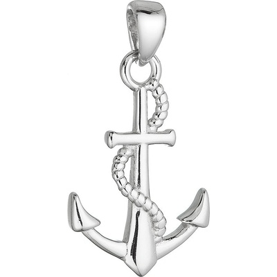 Evolution Group Stříbrný přívěsek kotva 64053