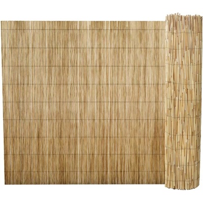 vidaXL Zahradní rákosový plot 500 x 100 cm