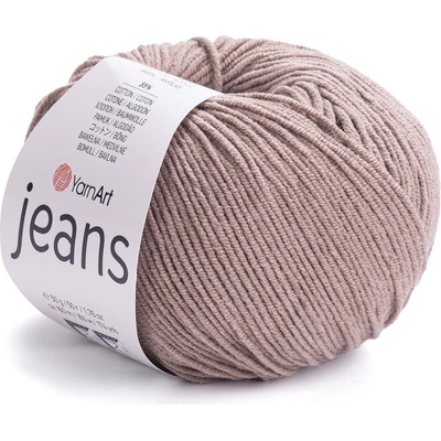 Yarn Art příze YarnArt Jeans 71 světle hnědá