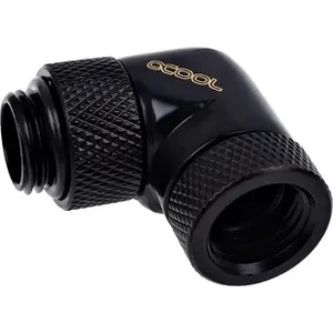 Alphacool Ъглов адаптер Alphacool Eiszapfen, 90°, G1/4 външна към G1/4 вътрешна резба, Черен мат (AC-1011189) - xtreme