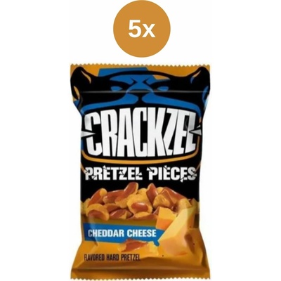 Crackzel preclíky cheddarové sýr 5 x 65 g