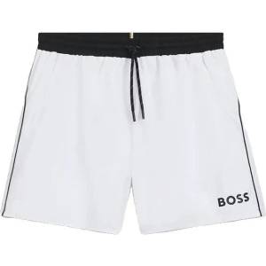HUGO BOSS Бански гащета BOSS Starfish swimming shorts - White (White)