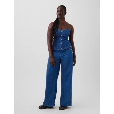 GAP Džínsy Pintuck Stride wide-leg Gap × HFR by Atelier Ndigo