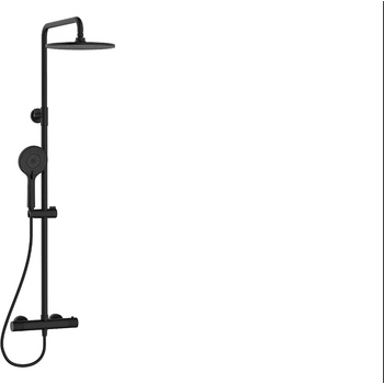 Roca Iris-T термостатна душ система с регулируема височина, черен мат (WQ3W33870161213)