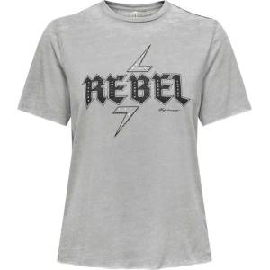 ONLY Тениска onlnikky s/s burnout top box jrs (153466924736937)