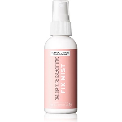 Revolution Relove Super Matte Fix спрей за фиксация с матиращ ефект 50ml