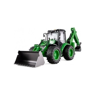 Amewi RC Backhoe Loader G1401E green RTR 1:14