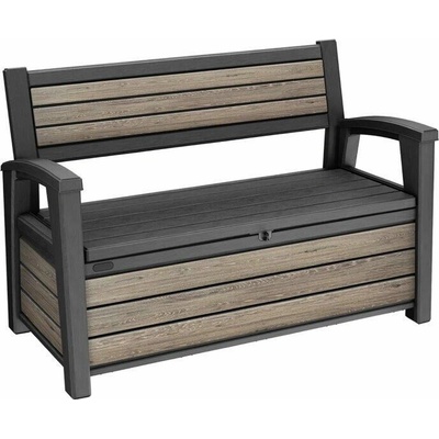 Keter Deco Garden Bench Ashwood – Zbozi.Blesk.cz