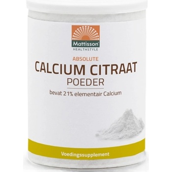 Image 1 of Mattisson Healthstyle Calcium Citrate Powder [125 грама]
