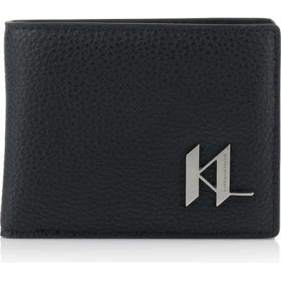 Karl Lagerfeld peňaženka K TURNLOCK BIFOLD WALLET čierna