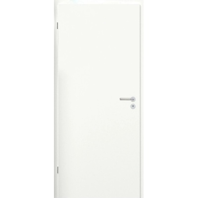Leziter dverné krídlo biely 90 x 210 cm ľavé BB zámka chróm pánt OUTLET-ALDF90B
