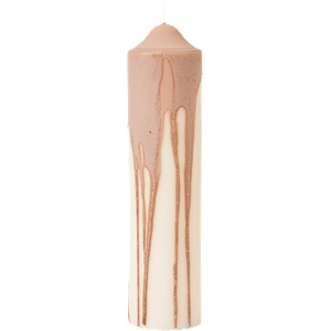 ferm LIVING Dryp Pillar свещ, бежова, 20 см (1104271897)