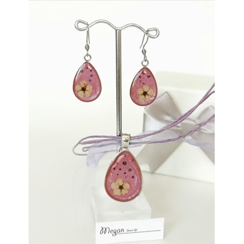 Meganflo Комплект "Бяла върбинка в роза