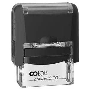 COLOP Печат, COLOP "Printer C 20", с черна сменяема подложка 01522001/01522000 (01522001/01522000)