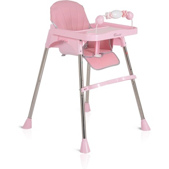 Moni Стол за хранене Century розов (112395)